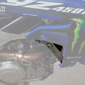 Segunda imagem do produto Protetor de Radiador Yzf 250 24/25 - Yzf 450 23/24 Start Racing Azul