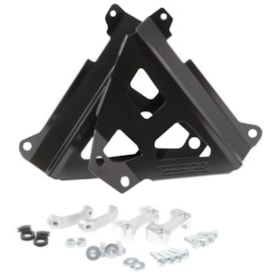 Protetor de Radiador Yzf 250 24/25 - Yzf 450 23/25 Mx Works Connection Preto