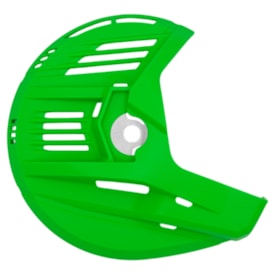 Protetor Disco de Freio Dianteiro Crf 250r 18/25 - Crf 450r 17/25 Amx Verde