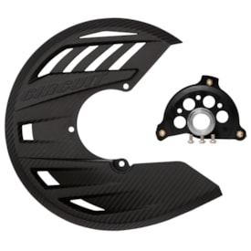Protetor Disco de Freio Dianteiro TM Racing 125/450cc até 2020 Circuit Carbon Preto