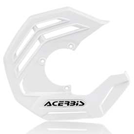 Protetor Disco de Freio Dianteiro Universal Acerbis X-Future Branco