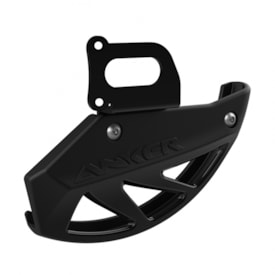 Segunda imagem do produto Protetor Disco de Freio Traseiro Crf 250f Anker Preto + Prot. Pinça