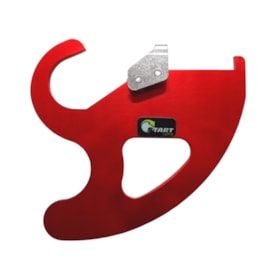 Protetor Disco de Freio Traseiro Crf 250f - Crf 300f Start Racing Vermelho