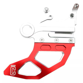 Protetor Disco de Freio Traseiro Crf 250rx 19/23 - Crf 450rx 19/23 Corona Vermelho
