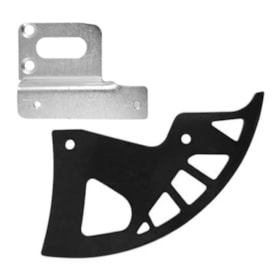 Protetor Disco de Freio Traseiro Crf 300f - Crf 250f Amx Preto