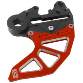 Protetor Disco de Freio Traseiro Ktm 250 300 350 450 Exc Excf 24/24 Corona Laranja