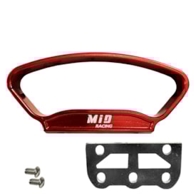 Protetor do Painel Beta 2T 250rr 300rr 20/23 Mid Racing Vermelho