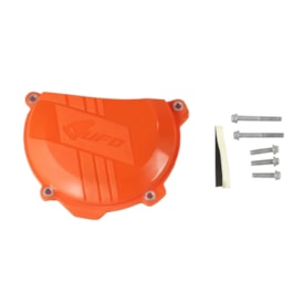 Protetor Tampa de Embreagem Ktm Exc 250 13/15 - Exc 350 12/15 Ufo Laranja