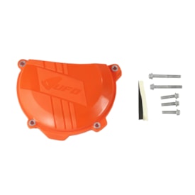 Protetor Tampa de Embreagem Ktm Sxf 250 13/15 - Sxf 350 11/15 Ufo Laranja