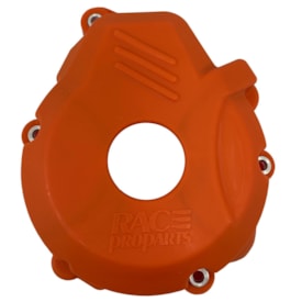 Protetor Tampa De Magneto Ktm 4t Excf 250/350 17/21 Race Pro Laranja