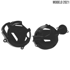 Protetor Tampa do Motor Crf 250f Anker Mod.21 Preto