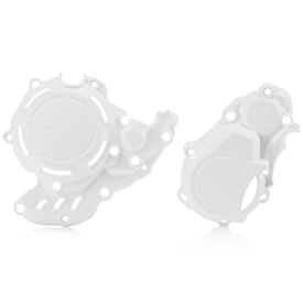 Protetor Tampa do Motor Ktm 250 Excf 17/23 - 350 Excf 17/23 Acerbis Branco