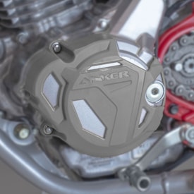 Segunda imagem do produto Protetor Tampas do Motor Crf 250f Anker Cinza