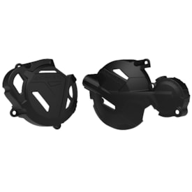 Protetor Tampas do Motor Crf 250f Anker Preto