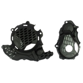 Protetor Tampas do Motor Gasgas Ecf 250 21/23 - Ecf 350 21/23 Amx Preto