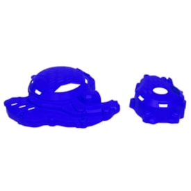 Segunda imagem do produto Protetor Tampas do Motor Husqvarna Fe 250 17/22 - Fe 350 17/22 Amx Azul