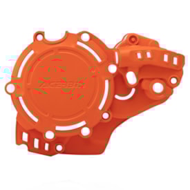 Segunda imagem do produto Protetor Tampas do Motor Husqvarna Te 250 20/23 - Te 300 20/23 Acerbis Laranja