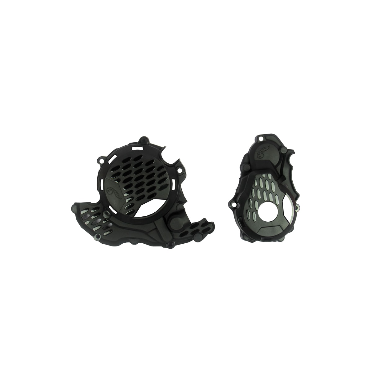 Protetor Tampas do Motor Ktm 250 - 350 Excf 24/26 Amx Preto