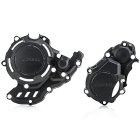 Protetor Tampas do Motor Ktm 250 Excf 17/23 - 350 Excf 17/23 Acerbis Preto