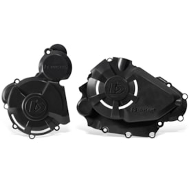 Protetor Tampas do Motor Mxf 270f Biker Magneto Ignição Preto