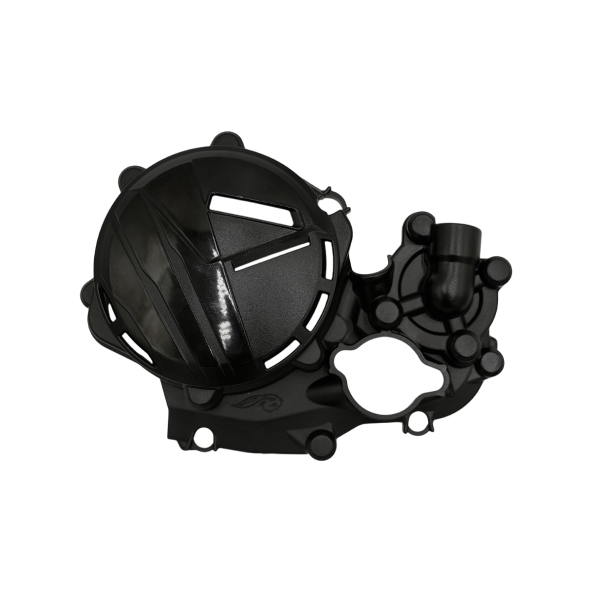 Segunda imagem do produto Protetor Tampas Laterais do Motor Crf 250r 18/26 - Crf 250rx 19/26 Amx Preto