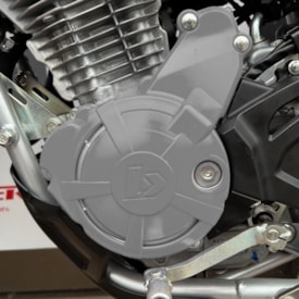 Segunda imagem do produto Protetor Tampas Laterais do Motor Crf 300f Biker Magneto Ignição Xtreme Cinza
