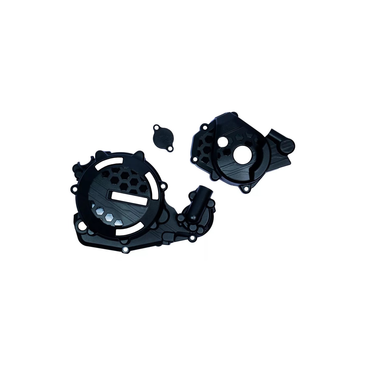 Protetor Tampas Laterais do Motor Kxf 450 19/25 Amx Preto
