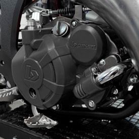 Segunda imagem do produto Protetor Tampas Laterais do Motor Mxf 250tsx 2026 Biker Preto