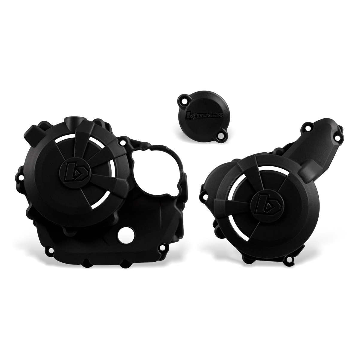 Protetor Tampas Laterais do Motor Mxf 270Fi 2026 Biker Preto