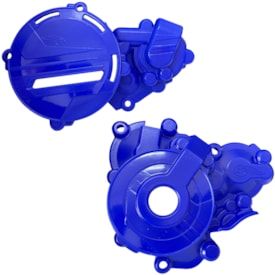 Protetor Tampas Laterais do Motor Sherco Sef 250 14/21 - Sef 300 14/21 Amx Azul