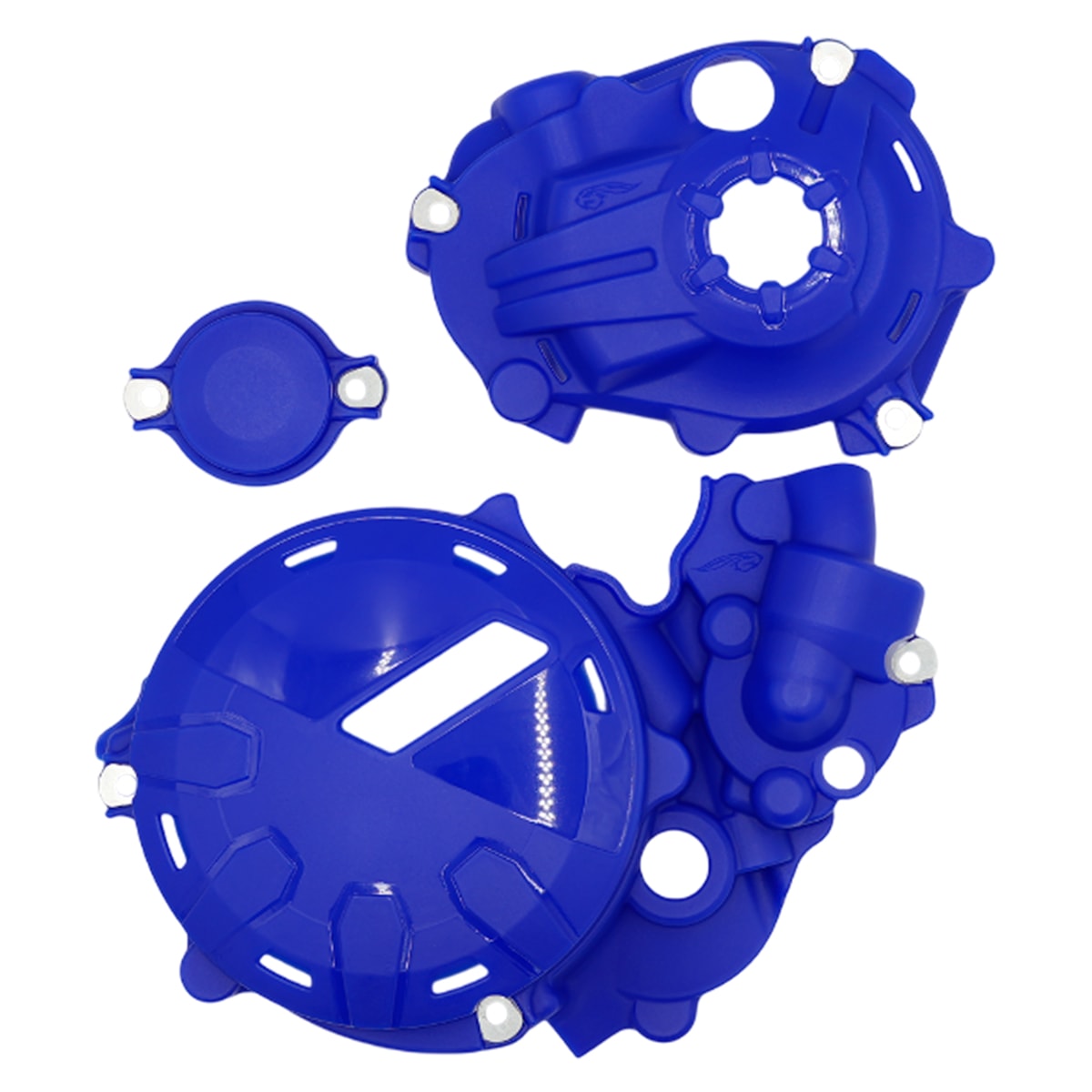 Protetor Tampas Laterais do Motor Yzf 250 19/25 - Wrf 250 20/25 Amx Azul