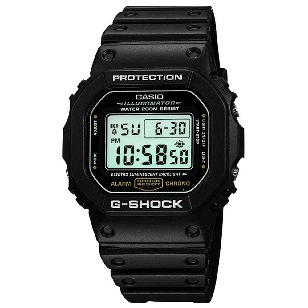 Relógio G-shock Dw-5600e-1vdf Preto Digital