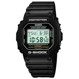 Relógio G-shock Dw-5600e-1vdf Preto Digital