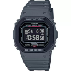 Relogio G-shock Dw-5610su-8dr Cinza Digital