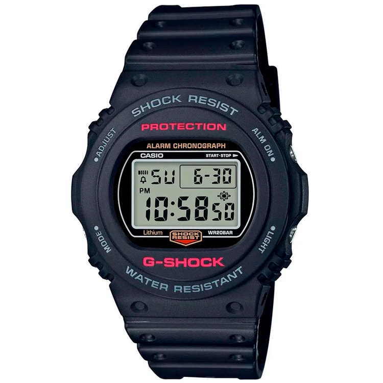 Relógio G-shock Dw-5600e-1vdf Preto Digital
