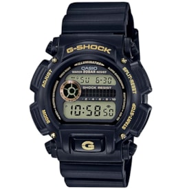 Relógio G-Shock Dw-9052gbx-1a9dr Digital Preto Dourado