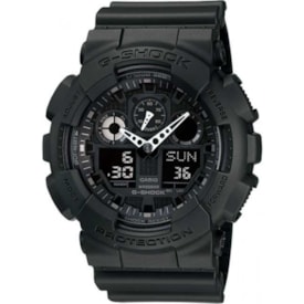 Relogio G-shock Ga-100-1a1dr Preto Anadigi