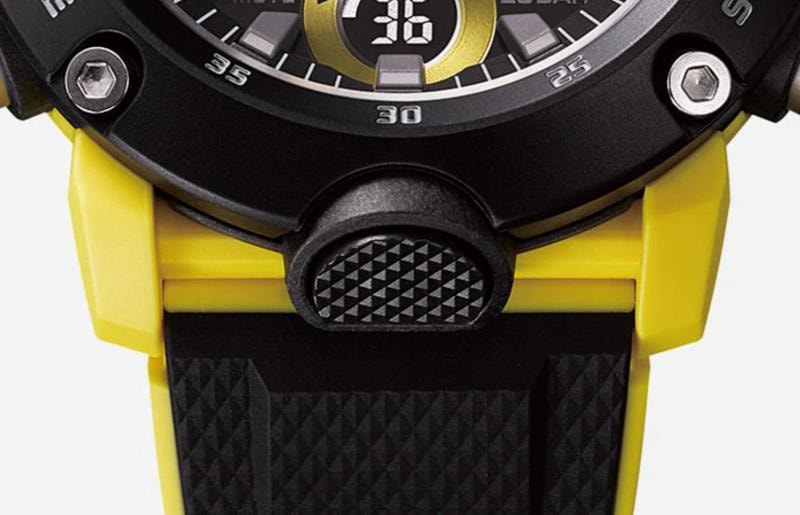 Relogio G-shock Ga-2000-3adr Verde Anadigi
