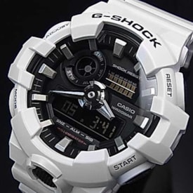 Segunda imagem do produto Relogio G-shock Ga-700-7adr Branco Anadigi