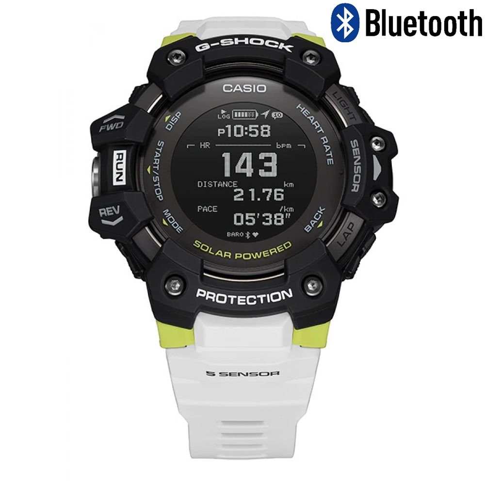 Relogio G-shock Gbd-h1000-1a7dr Bluetooth Fluor