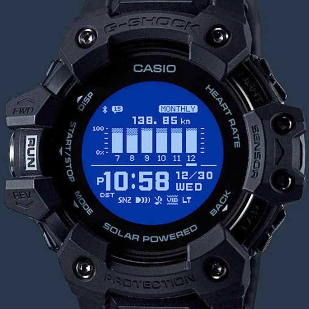 g-shock gbd-h1000-1jr ブラック カシオ G-SHOCK GBD-H1000-1JR ジースクワッド 黒