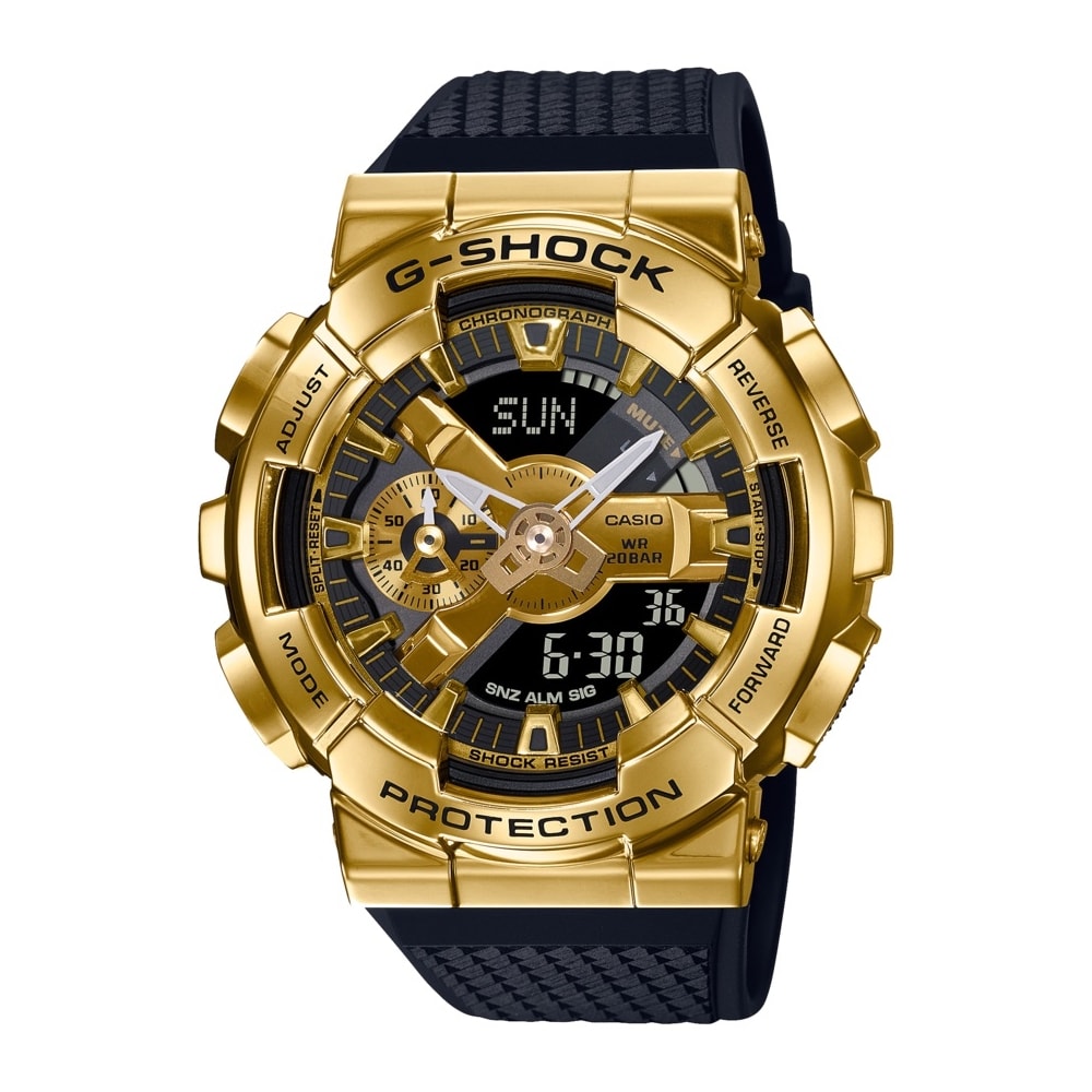 Relogio G-shock Gm-110g-1a9dr Preto Dourado