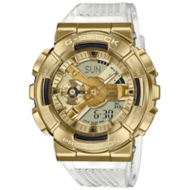 Relogio G-shock Gm-110sg-9adr Transparente Dourado