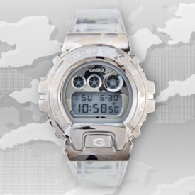 Segunda imagem do produto Relogio G-shock Gm-6900scm-1dr Transparente Metal