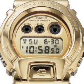 Segunda imagem do produto Relogio G-shock Gm-6900sg-9dr Transparente Dourado