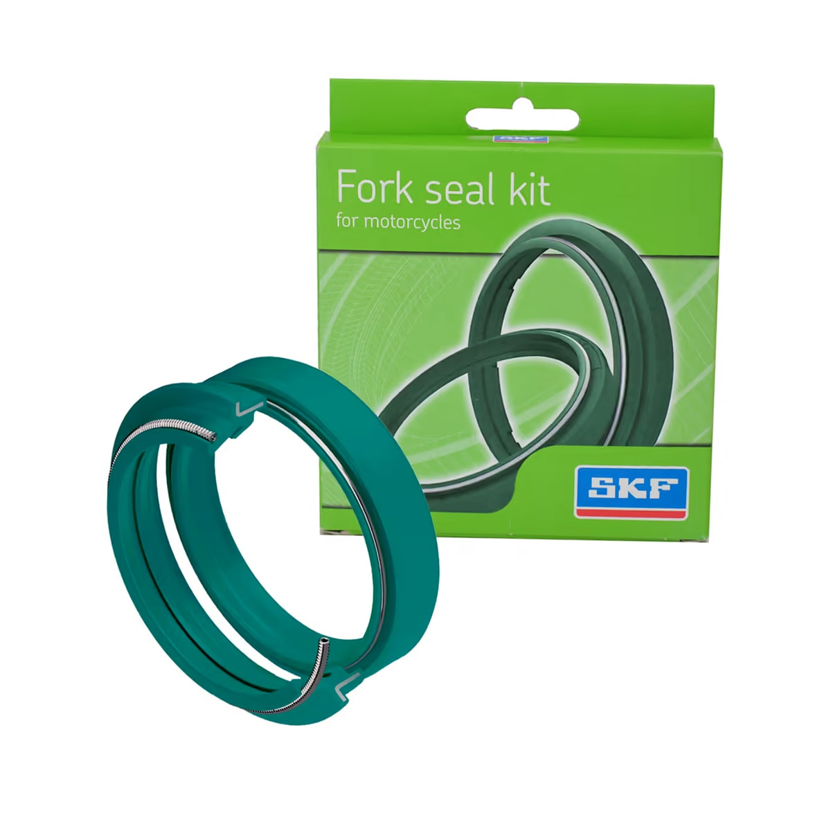 Segunda imagem do produto Retentor Bengala + Guarda Pó Crf 250r 15/24 - Crf 450r 17/24 Skf