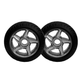 Roda Bolsa Ogio Rig 9800 Pro Preto Prata