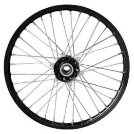 Segunda imagem do produto Roda Dianteira Gas Gas Mc Mcf Ec Ecf 125 250 300 350 450 21/27 Completa 21x1.60 - 36 Furos Preto
