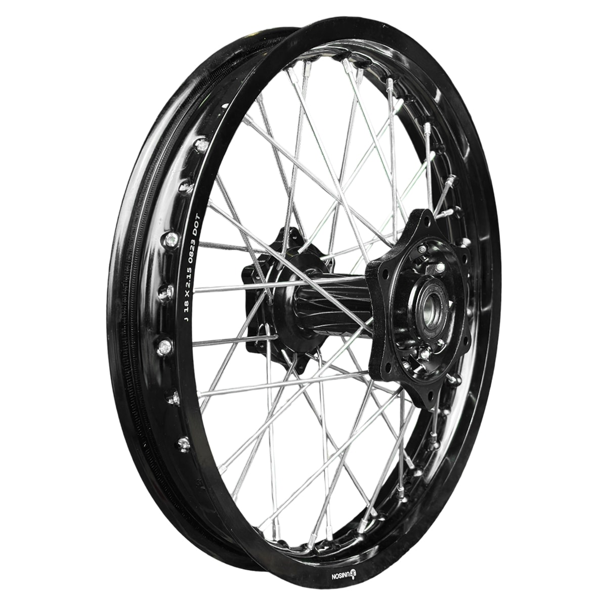 Roda Traseira Mxf 270fi 2026 Completa 18x2.15 - 36 Furos Preto