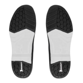 Sola de Bota Tcx Michelin Preto Branco